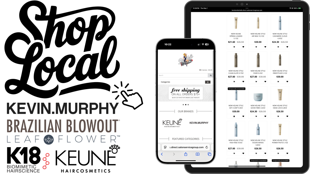 Support local & shop our favorite brands here! (1920 x 1080 px)